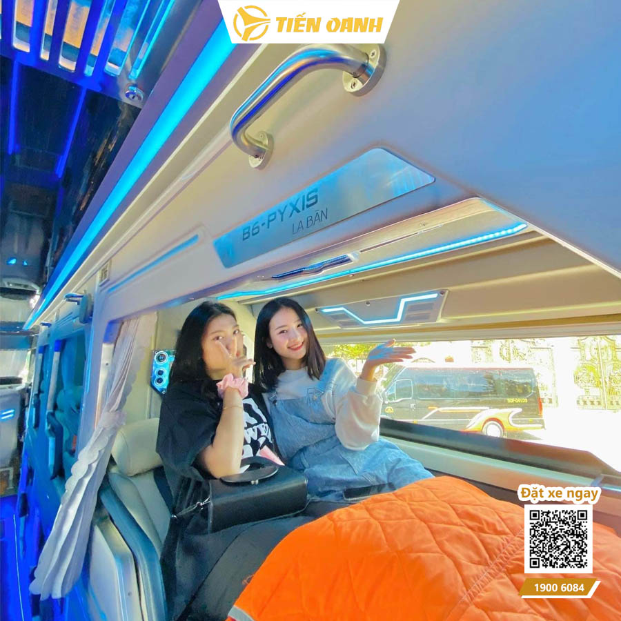 Tiến Oanh đầu tư dòng xe đời mới phục vụ nhu cầu hành khách đi chuyến Sài Gòn Đà Lạt