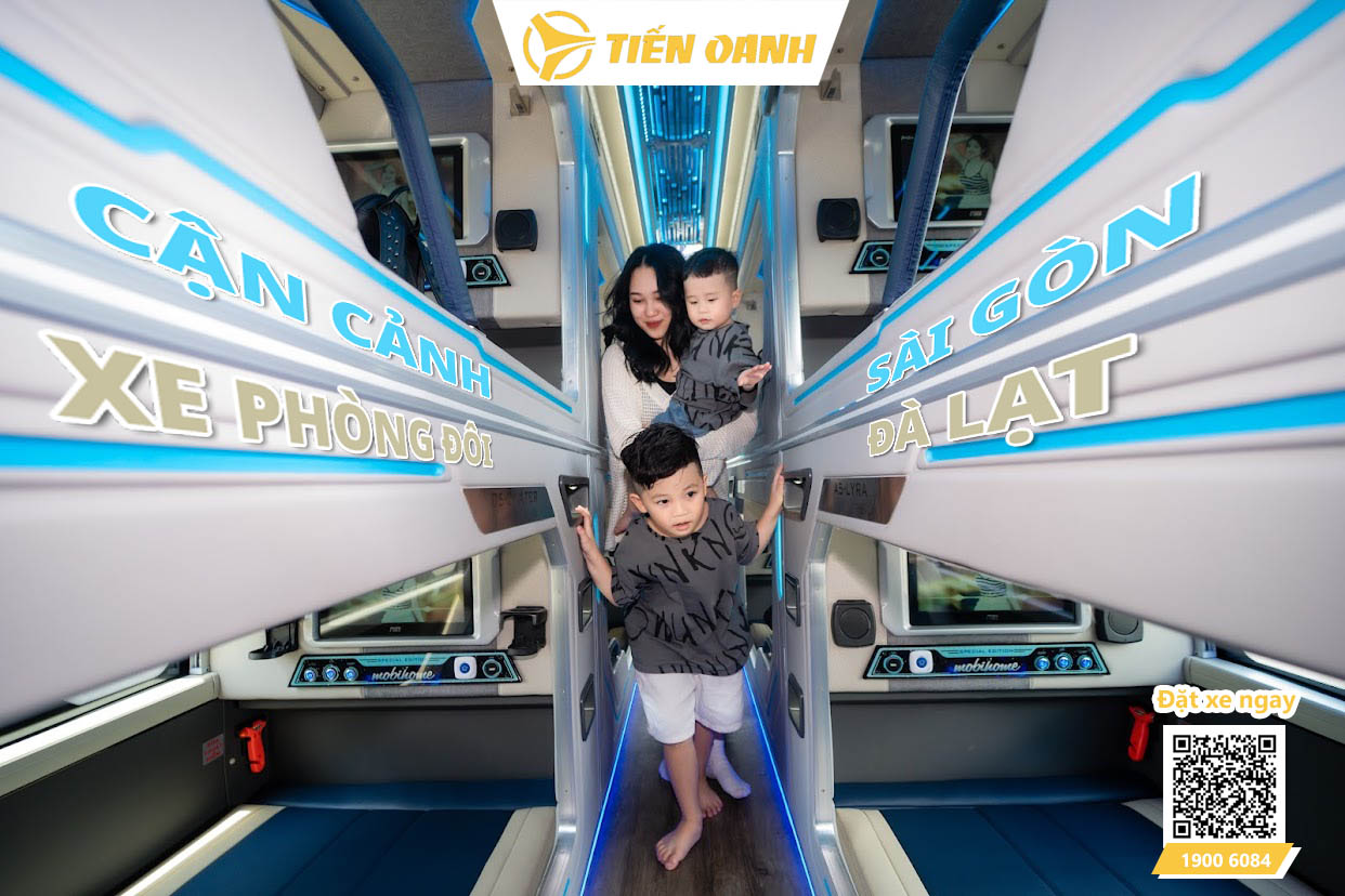 Hình ảnh của xe phòng đôi Sài Gòn Đà Lạt