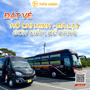 Đặt vé xe TP HCM Đà Lạt thật đơn giản tại Tiến Oanh