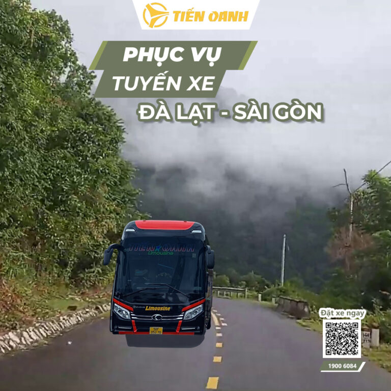 Tiến Oanh phục vụ tuyến xe Đà Lạt Sài Gòn