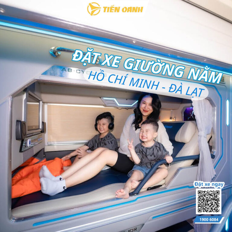 Đặt xe giường nằm TP HCM Đà Lạt tại Tiến Oanh