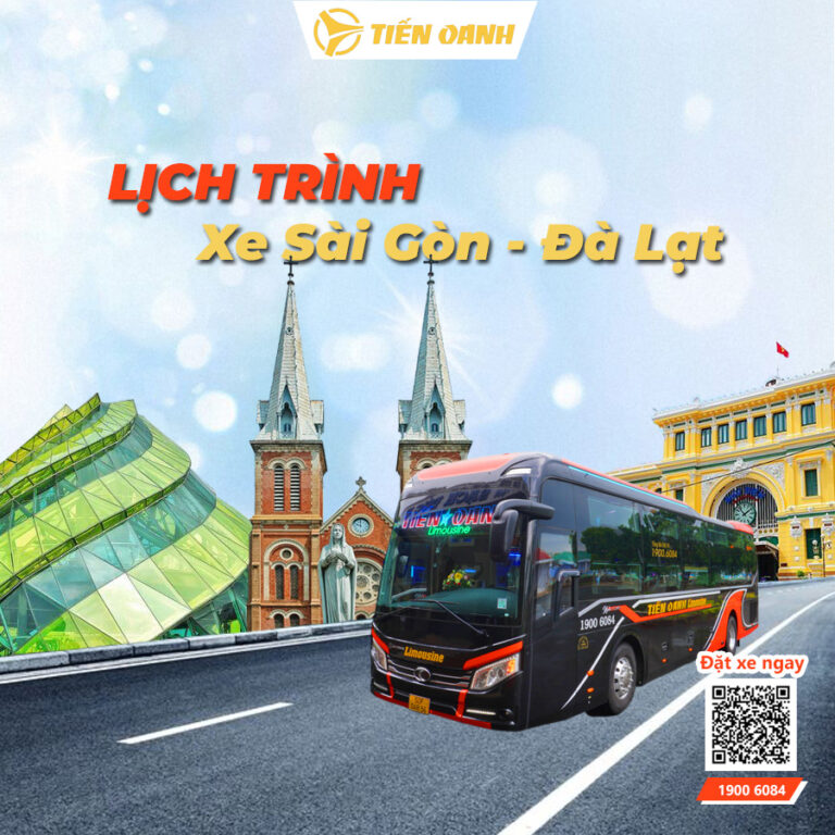 Thông tin lịch xe Sài Gòn lên Đà Lạt tại Tiến Oanh