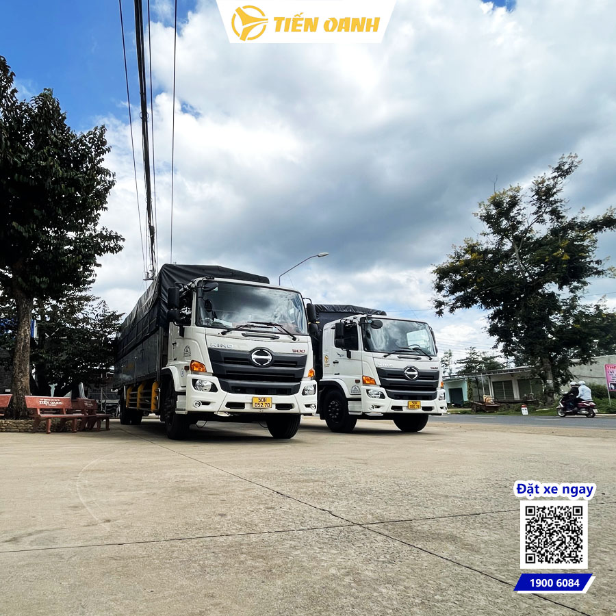 Xe tải vận chuyển được lái bởi những tài xế giàu kinh nghiệm