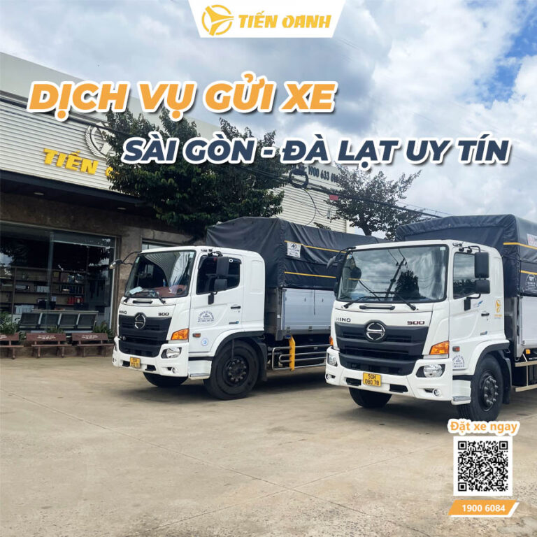 Tiến Oanh cung cấp dịch vụ gửi xe Sài Gòn Đà Lạt uy tín
