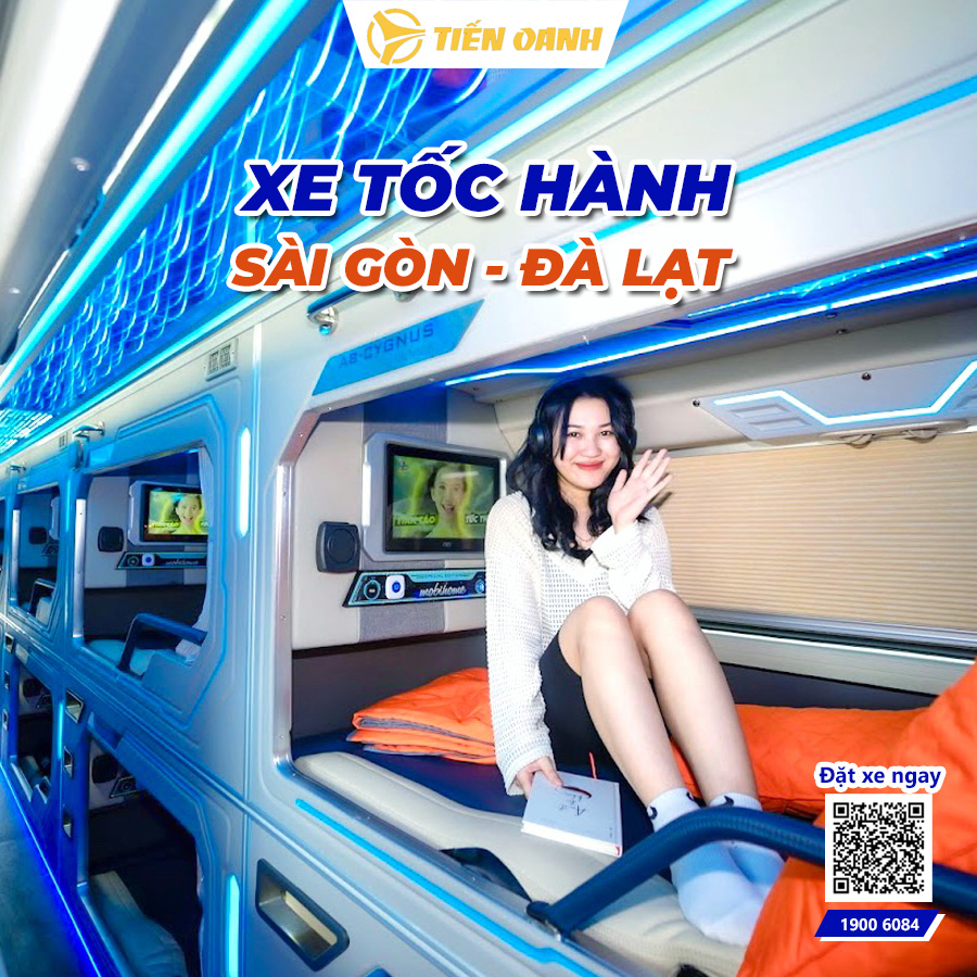 Nhà xe Tiến Oanh cung cấp các chuyến xe tốc hành Sài Gòn Đà Lạt