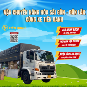 Chành xe Đắk Lắk đi Sài Gòn – Gửi hàng đi BMT giá rẻ, nhanh, uy tín